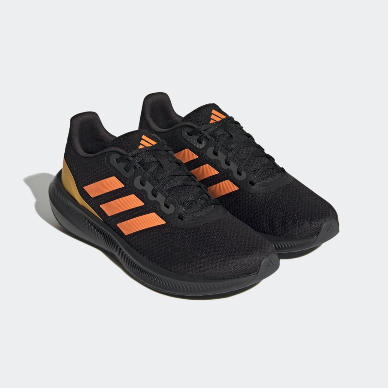 Adidas รองเท้าวิ่งผู้ชาย Runfalcon 3.0 | Core Black/Screaming Orange/Carbon ( HP7545 ) - Image 2