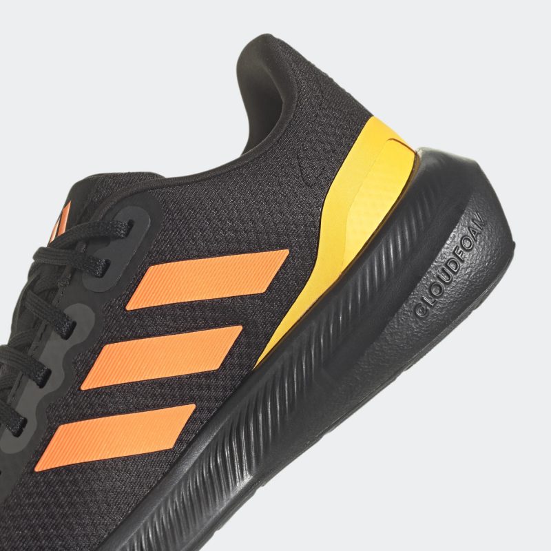 Adidas รองเท้าวิ่งผู้ชาย Runfalcon 3.0 | Core Black/Screaming Orange/Carbon ( HP7545 ) - Image 7