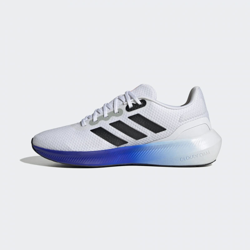 Adidas รองเท้าวิ่งผู้ชาย Runfalcon 3.0 | Cloud White/Core Black/Lucid Blue ( HP7553 ) - Image 4