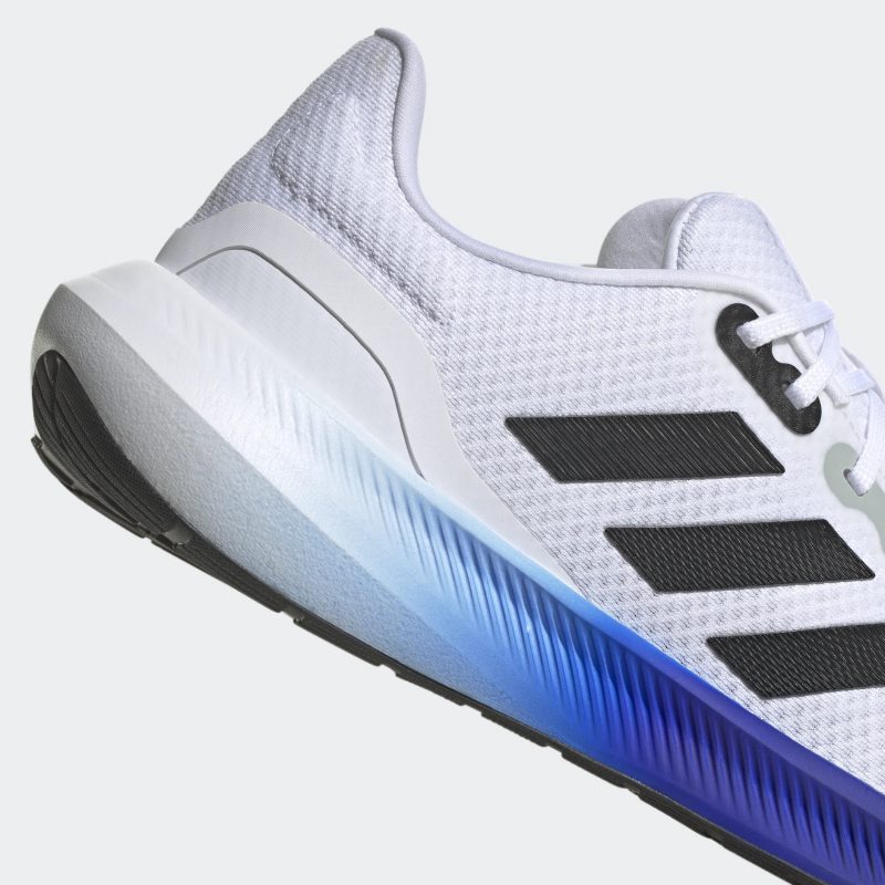 Adidas รองเท้าวิ่งผู้ชาย Runfalcon 3.0 | Cloud White/Core Black/Lucid Blue ( HP7553 ) - Image 7
