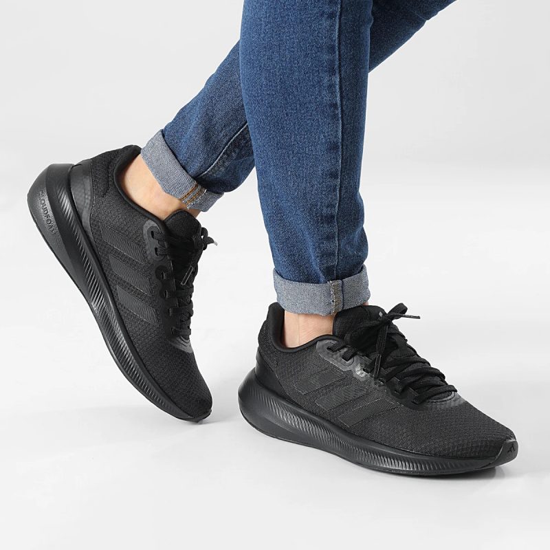 Adidas รองเท้าวิ่งผู้หญิง Runfalcon 3.0 | Core Black/Core Black/Carbon ( HP7558 ) - Image 9