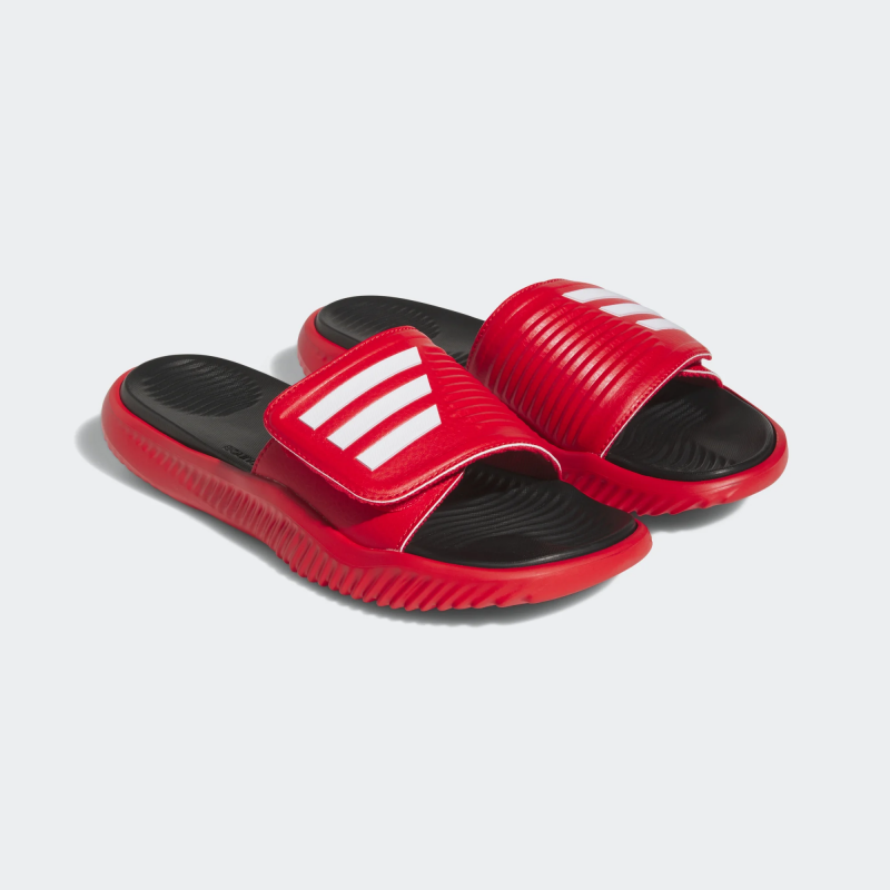 Adidas รองเท้าแตะ AlphaBounce Slide 2.0 | Vivid Red/Cloud White/Core Black ( HQ4315 ) - Image 2