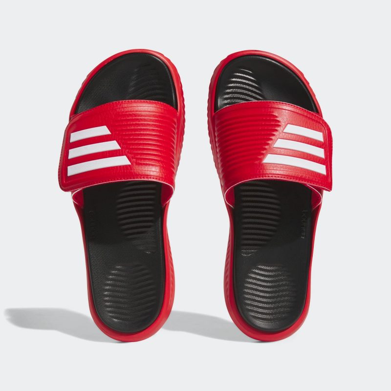 Adidas รองเท้าแตะ AlphaBounce Slide 2.0 | Vivid Red/Cloud White/Core Black ( HQ4315 ) - Image 5