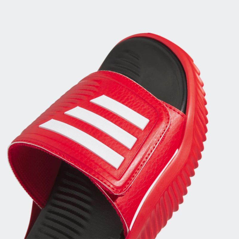 Adidas รองเท้าแตะ AlphaBounce Slide 2.0 | Vivid Red/Cloud White/Core Black ( HQ4315 ) - Image 7