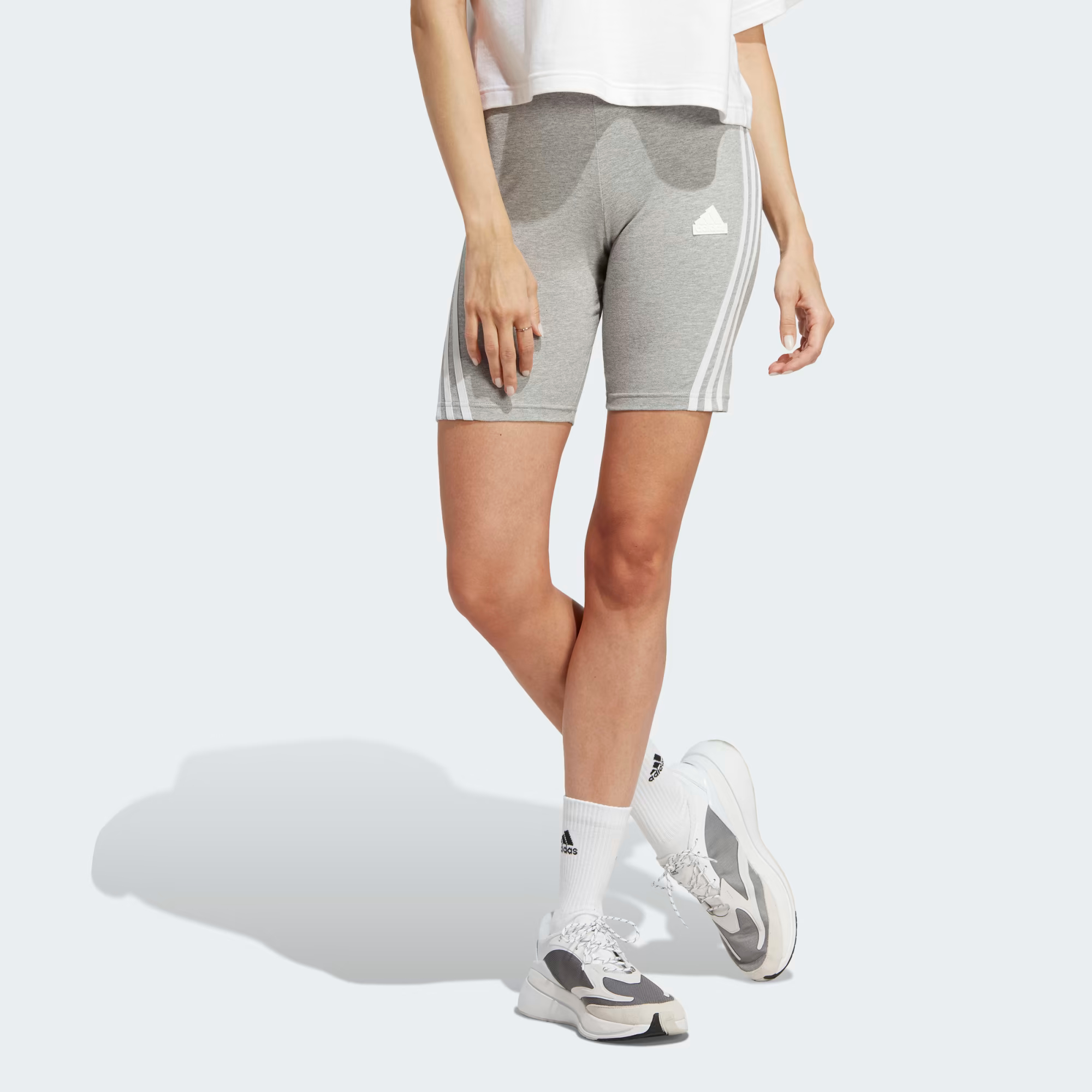  adidas Women's Techfit Primeknit 3 Shorts Tights, X-Small,  Medium Grey Heather : Sports & Outdoors