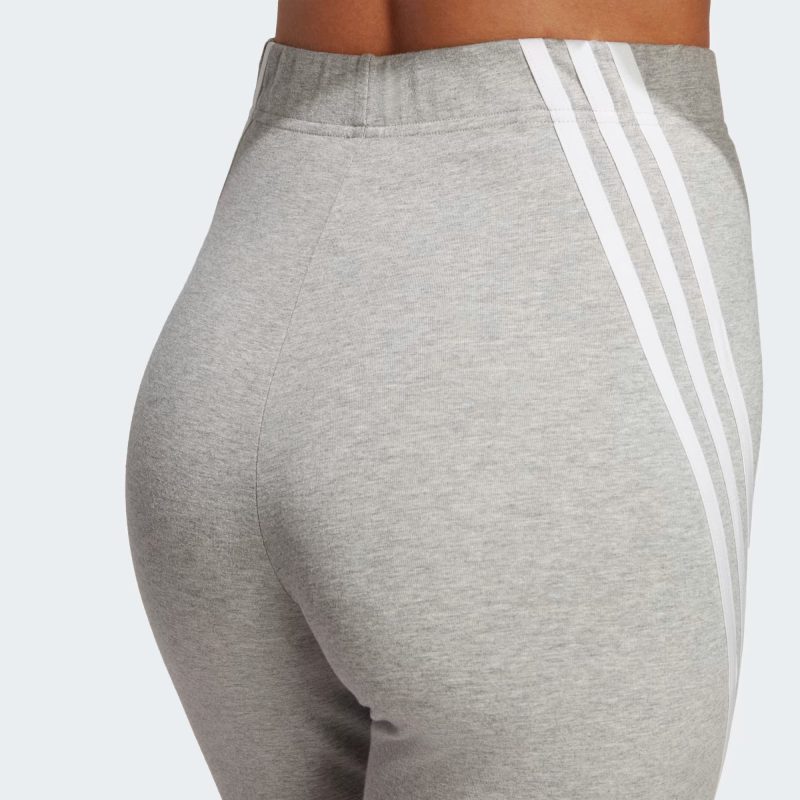 Adidas กางเกงกีฬาผู้หญิง Future Icons 3-Stripes Bike Shorts | Medium Grey Heather ( IC0525 ) - Image 6