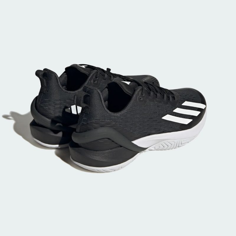 Adidas รองเท้าเทนนิสผู้ชาย Adizero Cybersonic | Core Black/Cloud White/Carbon ( IF2983 ) - Image 3