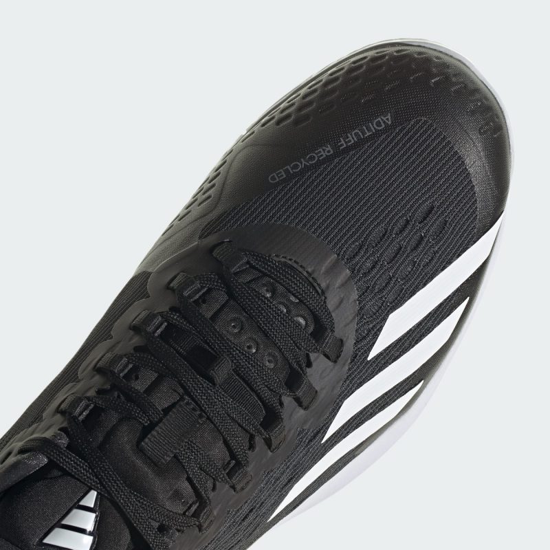 Adidas รองเท้าเทนนิสผู้ชาย Adizero Cybersonic | Core Black/Cloud White/Carbon ( IF2983 ) - Image 7