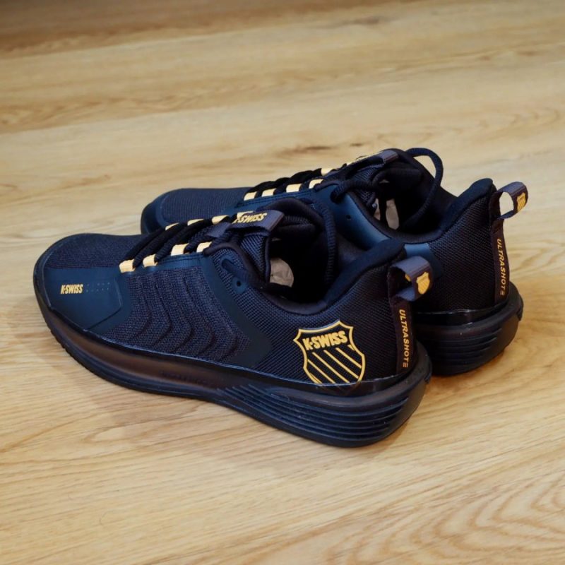 K-Swiss รองเท้าเทนนิสผู้ชาย Ultrashot 3 | Moonless Night/Amber Yellow ( 06988-071 ) - Image 11