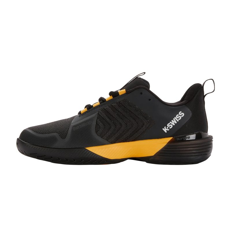 K-Swiss รองเท้าเทนนิสผู้ชาย Ultrashot 3 | Moonless Night/Amber Yellow ( 06988-071 ) - Image 4