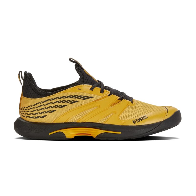 K-Swiss รองเท้าเทนนิสผู้ชาย Speedtrac | Amber Yellow/Moonless Night ( 07392-702 )