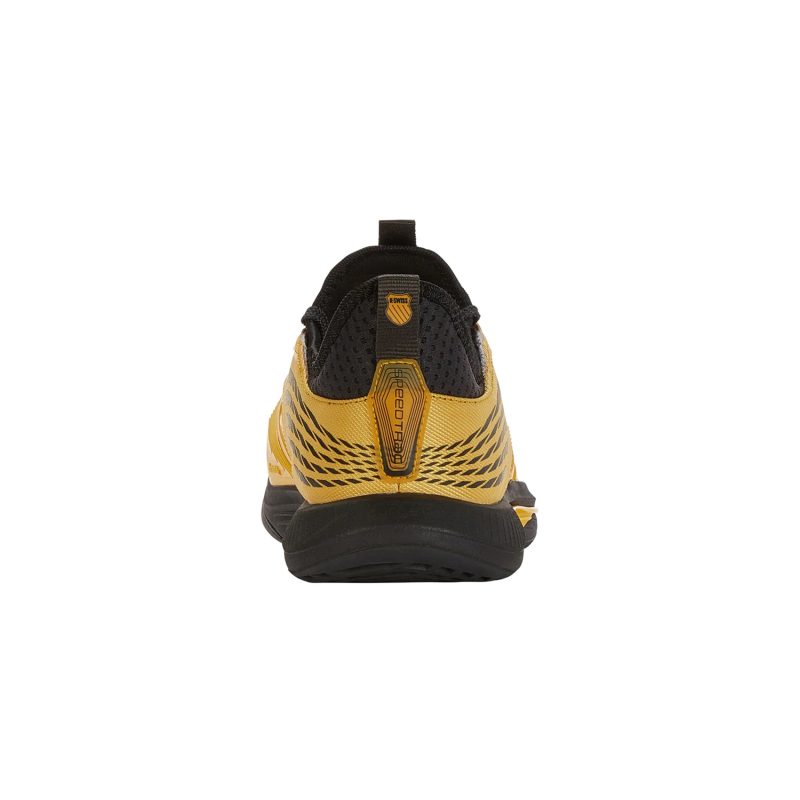 K-Swiss รองเท้าเทนนิสผู้ชาย Speedtrac | Amber Yellow/Moonless Night ( 07392-702 ) - Image 6