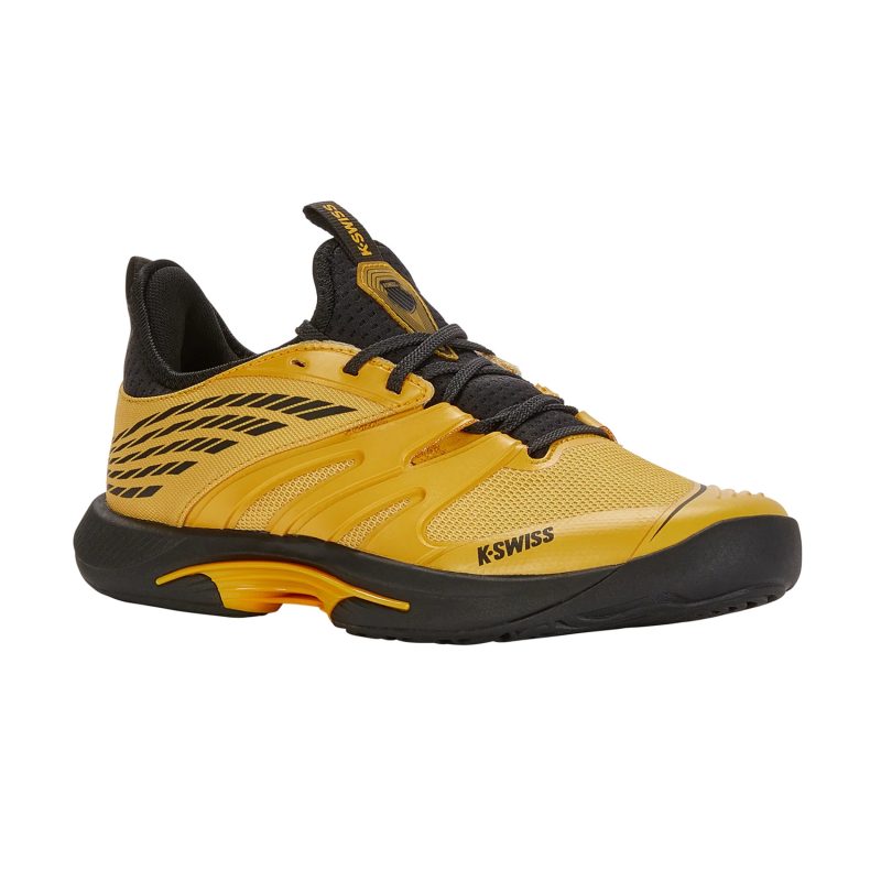 K-Swiss รองเท้าเทนนิสผู้ชาย Speedtrac | Amber Yellow/Moonless Night ( 07392-702 ) - Image 7