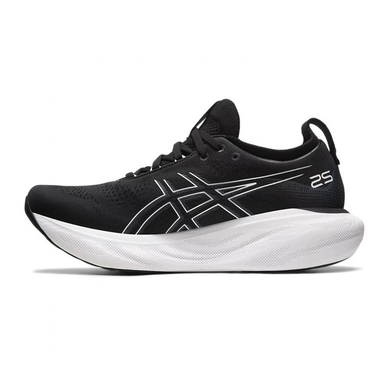 Asics รองเท้าวิ่งผู้ชาย Gel-Nimbus 25 | Black/Pure Silver ( 1011B547-001 ) - Image 4