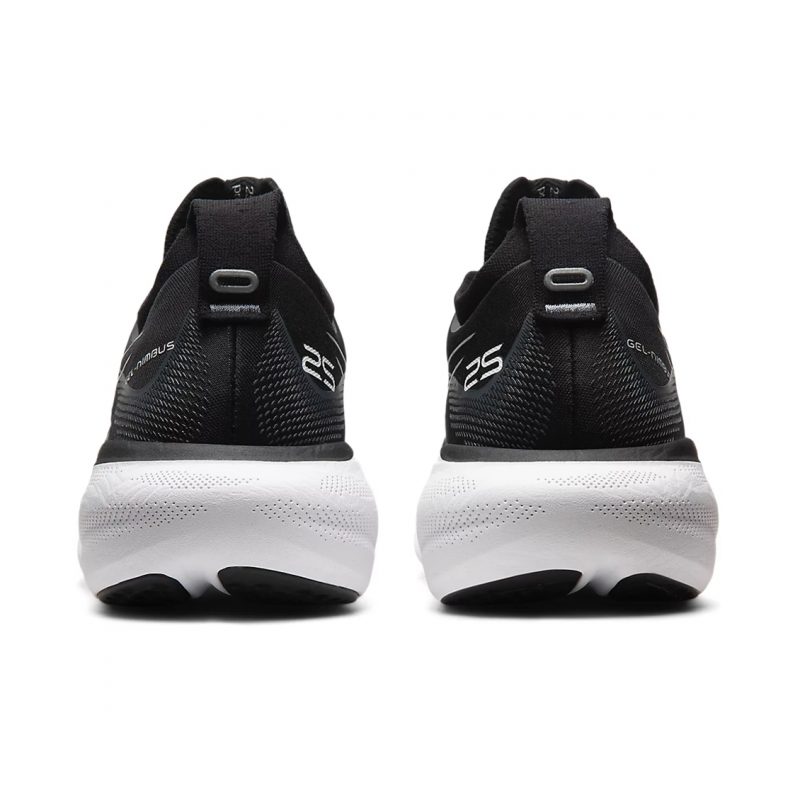 Asics รองเท้าวิ่งผู้ชาย Gel-Nimbus 25 (4E) Extra Wide | Black/Pure Silver ( 1011B618-001 ) - Image 5