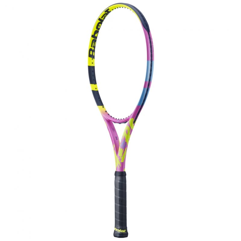 Babolat ไม้เทนนิส Pure Aero Rafa Origin Tennis Racket | Yellow/Pink/Blue ( 101509 ) - Image 2