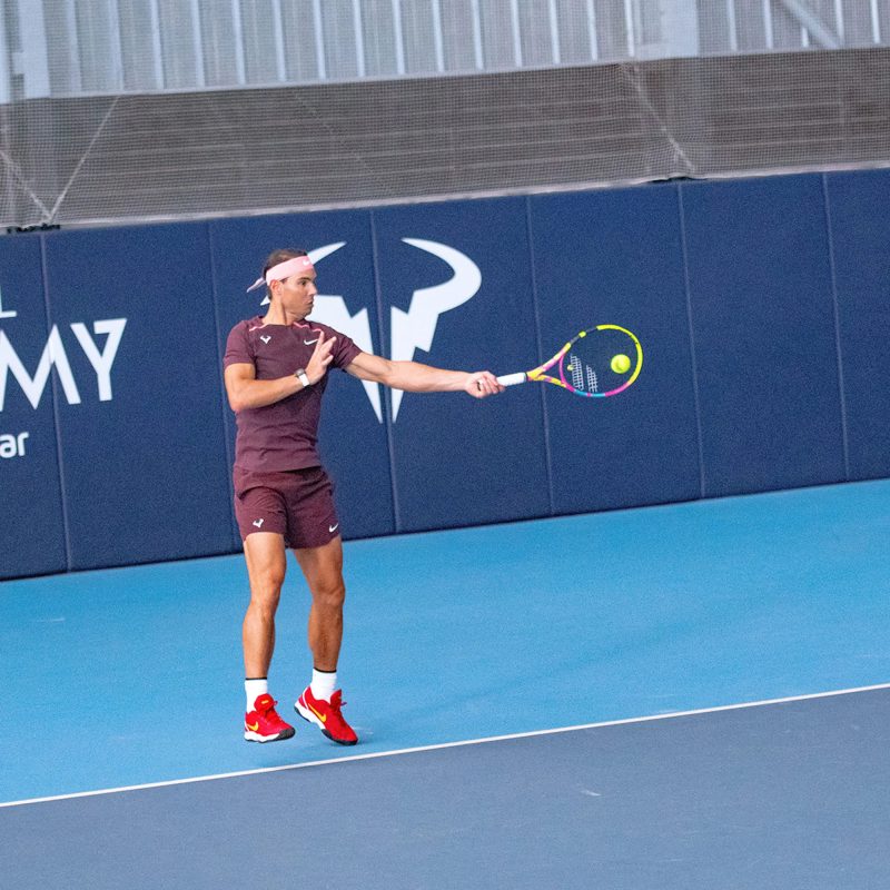Babolat ไม้เทนนิส Pure Aero Rafa Origin Tennis Racket | Yellow/Pink/Blue ( 101509 ) - Image 18