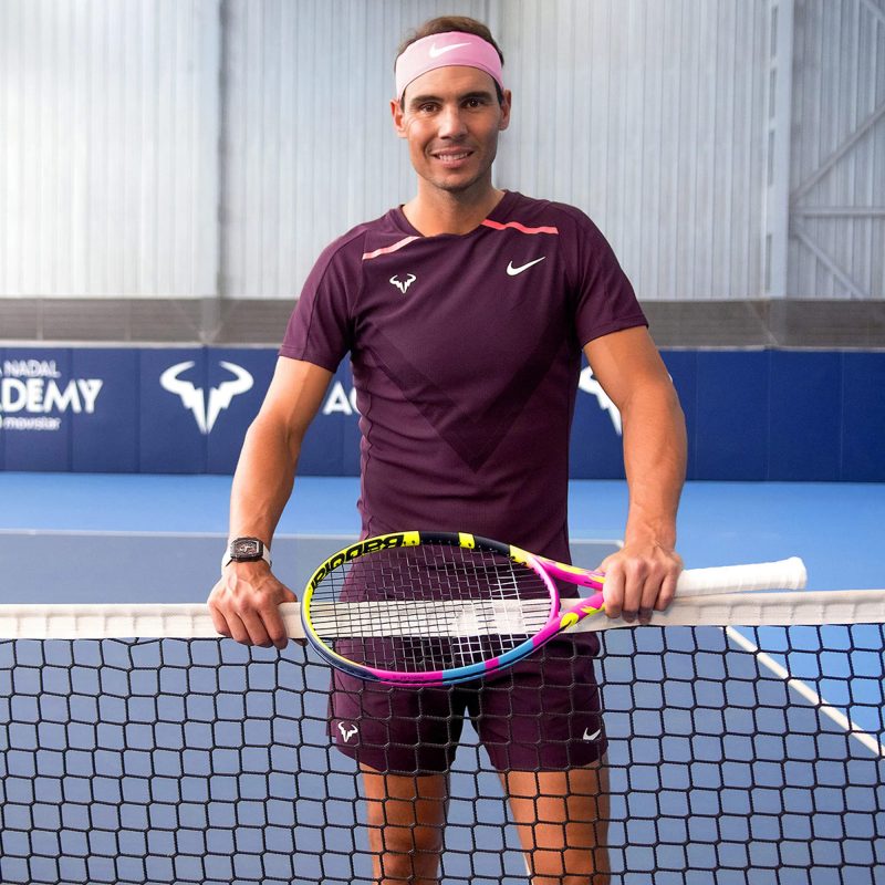 Babolat ไม้เทนนิส Pure Aero Rafa Origin Tennis Racket | Yellow/Pink/Blue ( 101509 ) - Image 21