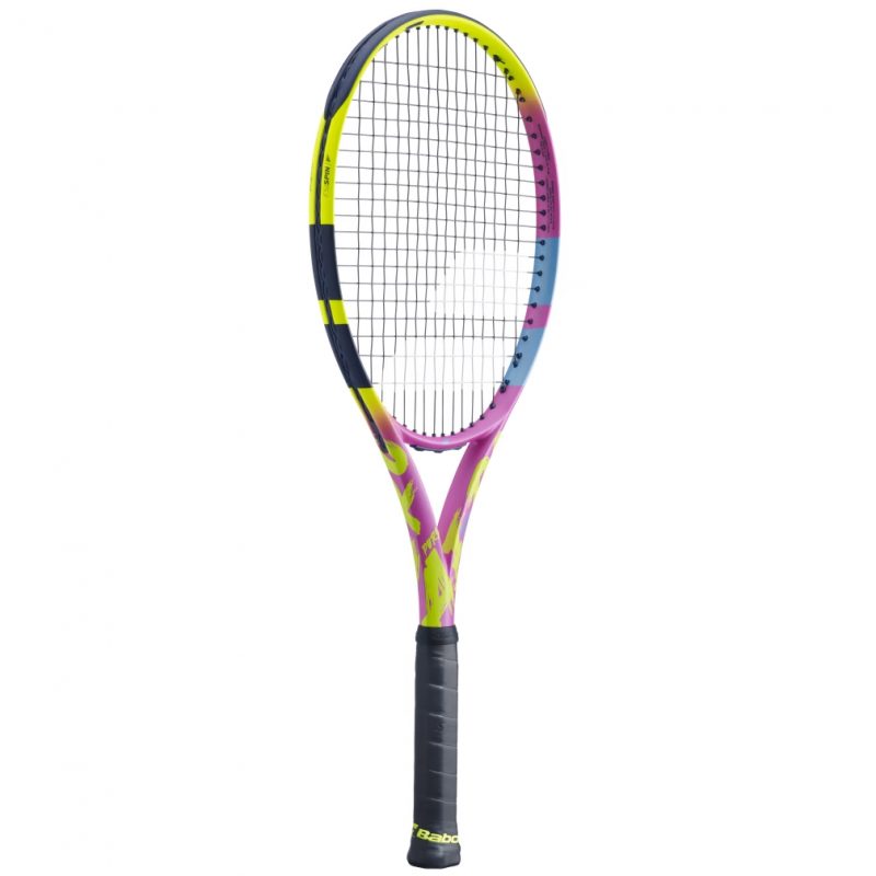 Babolat ไม้เทนนิส Pure Aero Rafa Origin Tennis Racket | Yellow/Pink/Blue ( 101509 ) - Image 3