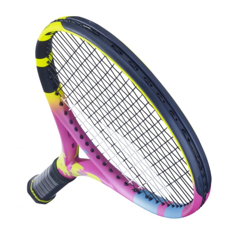Babolat ไม้เทนนิส Pure Aero Rafa Origin Tennis Racket | Yellow/Pink/Blue ( 101509 ) - Image 5