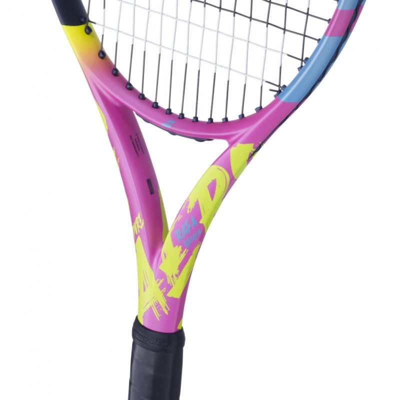 Babolat ไม้เทนนิส Pure Aero Rafa Origin Tennis Racket | Yellow/Pink/Blue ( 101509 ) - Image 6