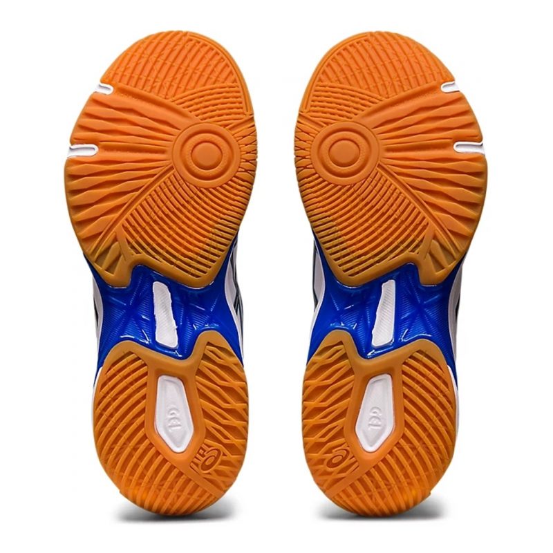 Asics รองเท้าแบดมินตันผู้หญิง Gel-Rocket 10 | White/Arctic Blue ( 1072A056-110 ) - Image 7
