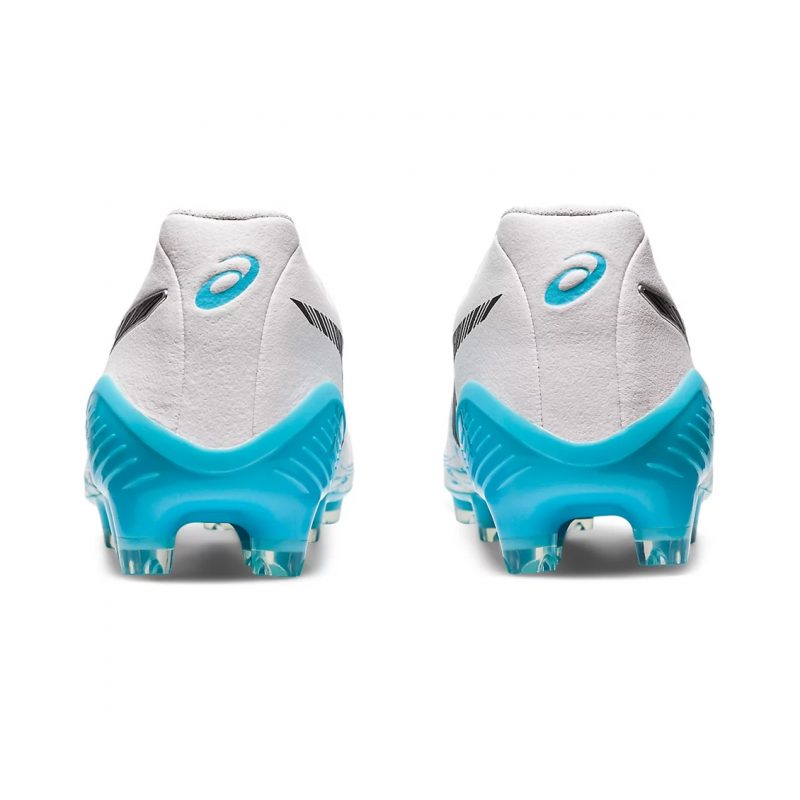 Asics รองเท้าฟุตบอล / สตั๊ด Ds Light X-Fly 5 Limited FG | White/Aquarium ( 1101A050-110 ) - Image 5