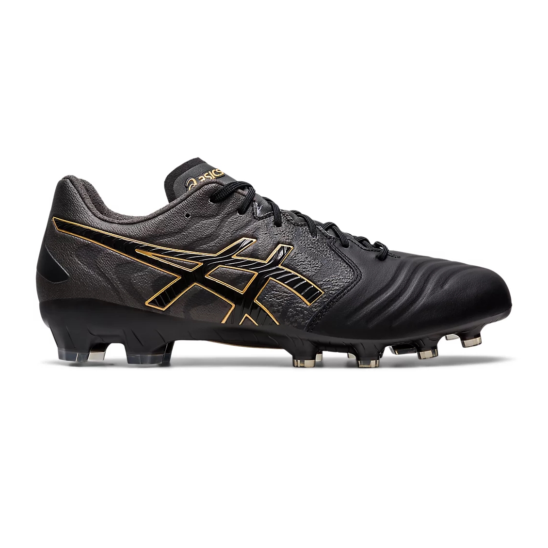 Asics รองเท้าฟุตบอล / สตั๊ด Ultrezza 2 FG | Black/Pure Gold