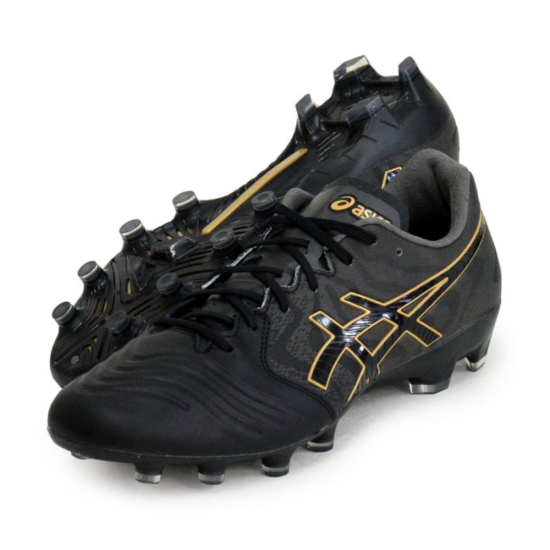 Asics รองเท้าฟุตบอล / สตั๊ด Ultrezza 2 FG | Black/Pure Gold