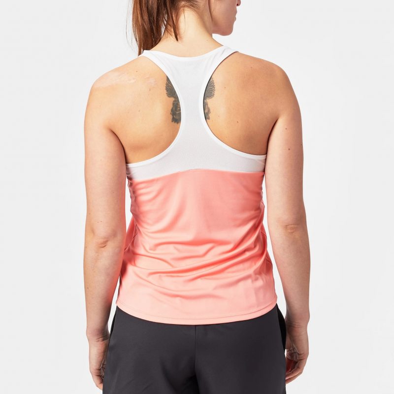 Asics เสื้อเทนนิสผู้หญิง Women's Court Tank | Guava/Brilliant White ( 2042A261-701 ) - Image 10