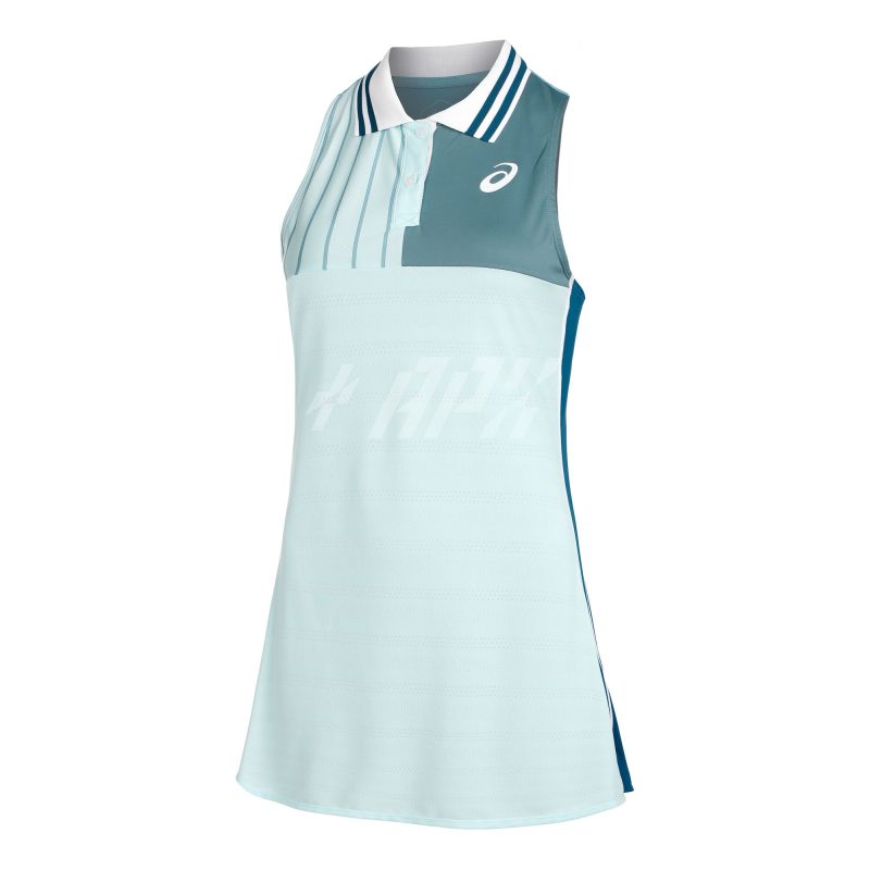 Asics ชุดเดรสเทนนิสผู้หญิง Women's Match Dress | Aquamarine ( 2042A278-405 )