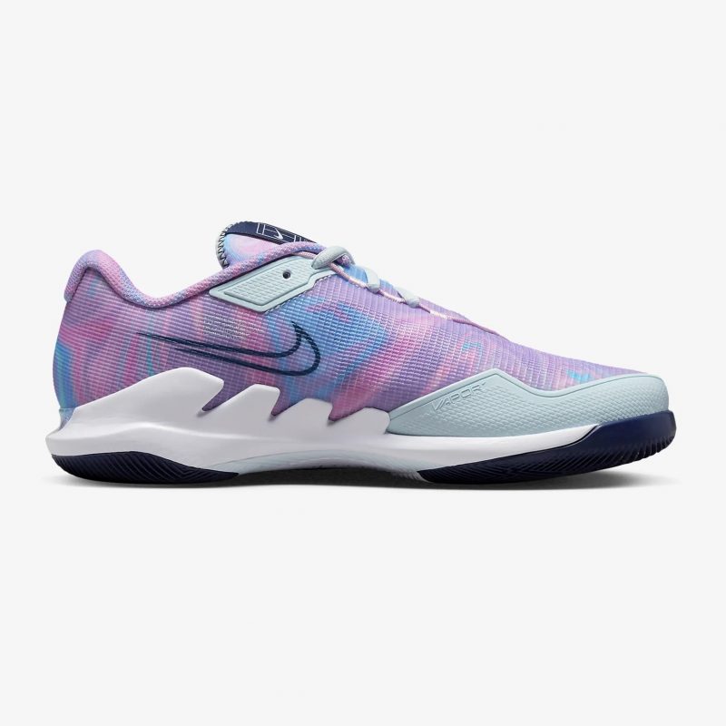 Nike รองเท้าเทนนิสผู้หญิง Air Zoom Vapor Pro HC | Glacier Blue/White/Pink Foam/Midnight Navy ( CZ0222-400 ) - Image 3