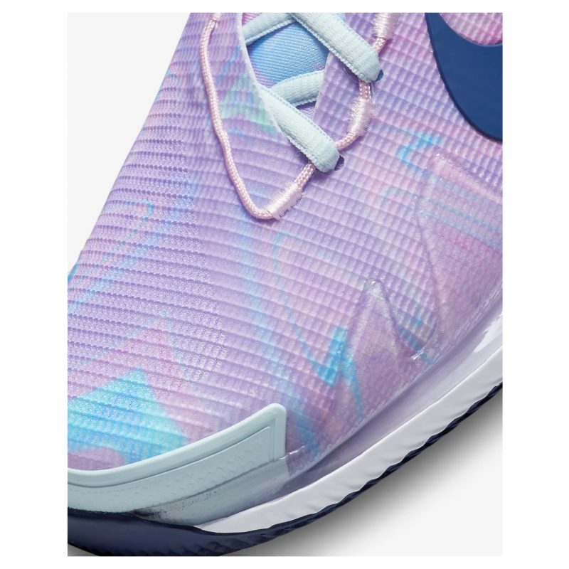 Nike รองเท้าเทนนิสผู้หญิง Air Zoom Vapor Pro HC | Glacier Blue/White/Pink Foam/Midnight Navy ( CZ0222-400 ) - Image 7