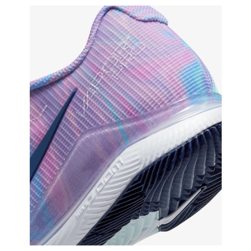 Nike รองเท้าเทนนิสผู้หญิง Air Zoom Vapor Pro HC | Glacier Blue/White/Pink Foam/Midnight Navy ( CZ0222-400 ) - Image 8