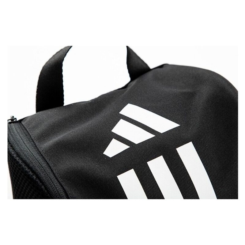 Adidas กระเป๋ารองเท้า Essentials Training Shoe Bag | Black/White ( HT4753 ) - Image 12