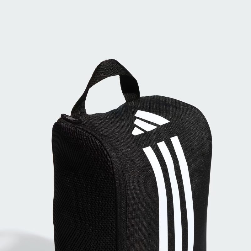 Adidas กระเป๋ารองเท้า Essentials Training Shoe Bag | Black/White ( HT4753 ) - Image 7
