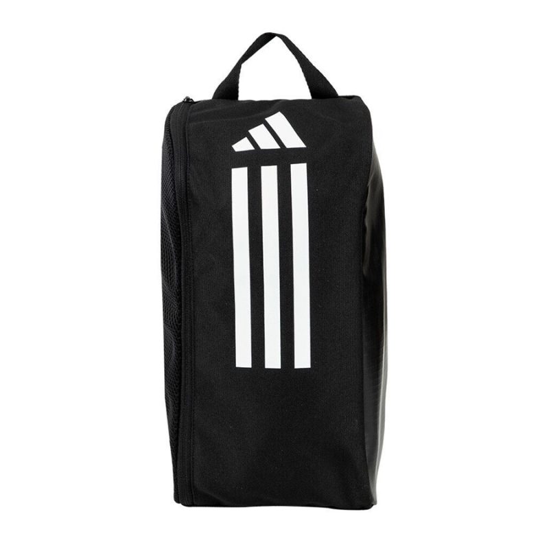 Adidas กระเป๋ารองเท้า Essentials Training Shoe Bag | Black/White ( HT4753 ) - Image 10