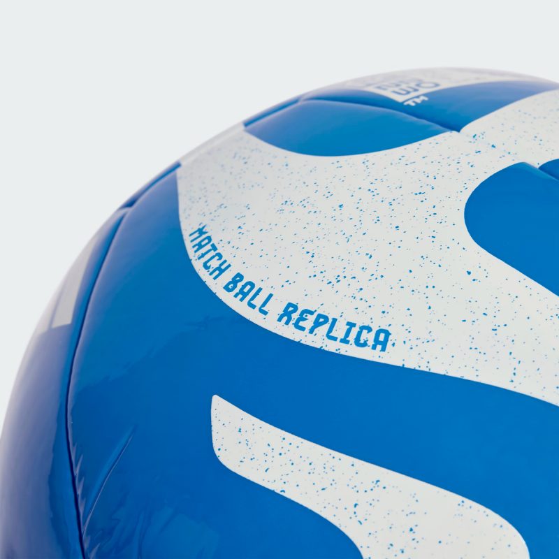 Adidas ลูกฟุตบอล Oceaunz Club Ball | Bright Blue / White ( HZ6933 ) - Image 4