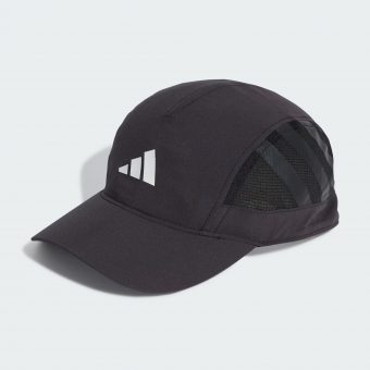 Adidas หมวกวิ่ง 3-Panel HEAT.RDY Training Running Sport Cap | Black/White ( II3499 )