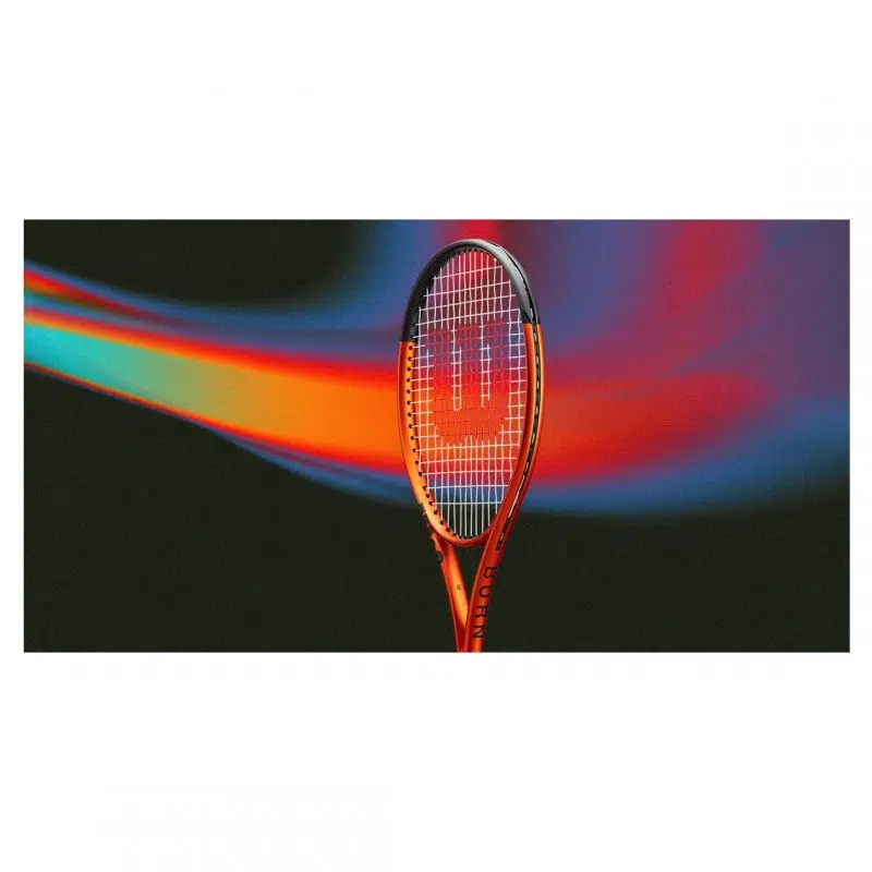 Wilson ไม้เทนนิส Burn 100LS V5 Tennis Racket | Burnt Orange/Black