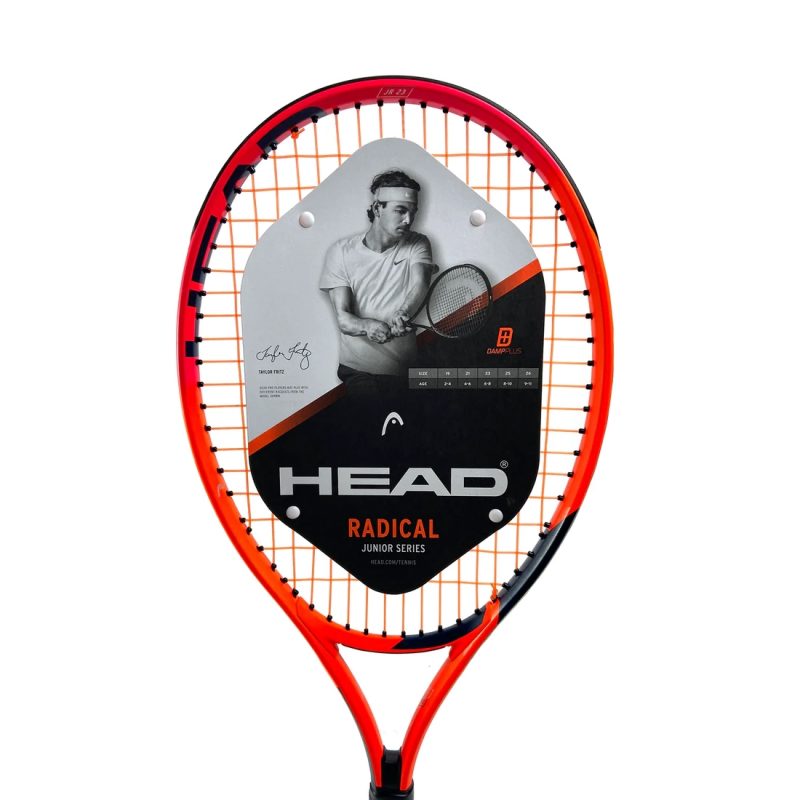 Head ไม้เทนนิสเด็ก Radical 23 Junior Tennis Racket 3 3/4-000 | Orange/Navy ( 234923 ) - Image 19