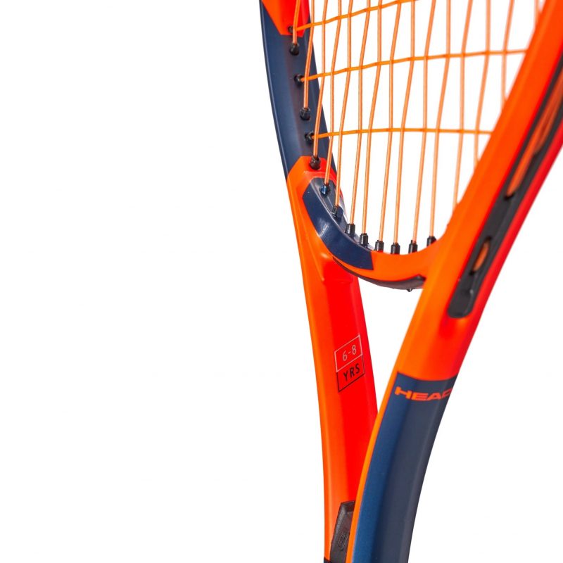 Head ไม้เทนนิสเด็ก Radical 23 Junior Tennis Racket 3 3/4-000 | Orange/Navy ( 234923 ) - Image 4