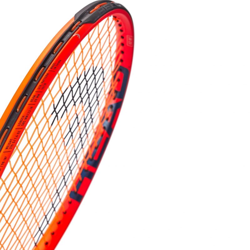 Head ไม้เทนนิสเด็ก Radical 23 Junior Tennis Racket 3 3/4-000 | Orange/Navy ( 234923 ) - Image 7