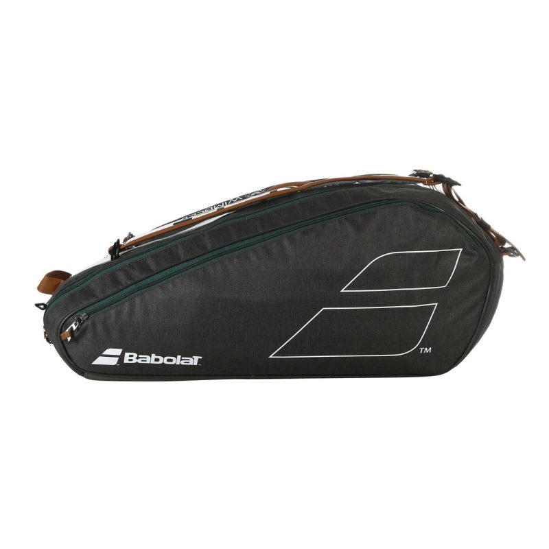 Babolat กระเป๋าเทนนิส RH12 Pure Wimbledon Tennis Bag | White/Grey ( 751217 ) - Image 20