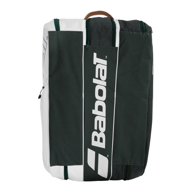 Babolat กระเป๋าเทนนิส RH12 Pure Wimbledon Tennis Bag | White/Grey ( 751217 ) - Image 23