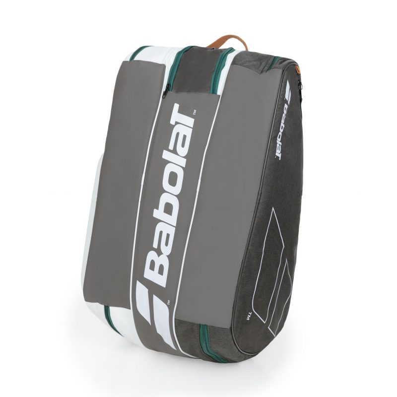 Babolat กระเป๋าเทนนิส RH12 Pure Wimbledon Tennis Bag | White/Grey ( 751217 ) - Image 54