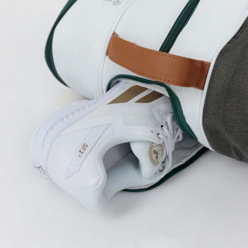 Babolat กระเป๋าเทนนิส RH12 Pure Wimbledon Tennis Bag | White/Grey ( 751217 ) - Image 55