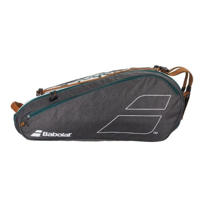 Babolat กระเป๋าเทนนิส RH6 Pure Wimbledon Tennis Bag | White/Grey ( 751218 ) - Image 13