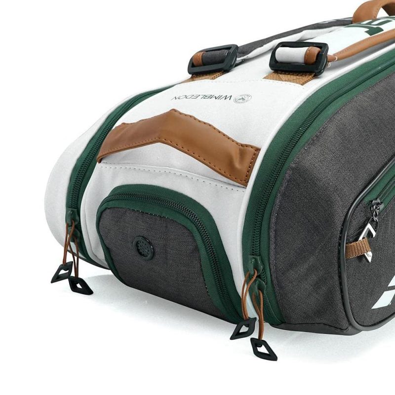 Babolat กระเป๋าเทนนิส RH6 Pure Wimbledon Tennis Bag | White/Grey ( 751218 ) - Image 18