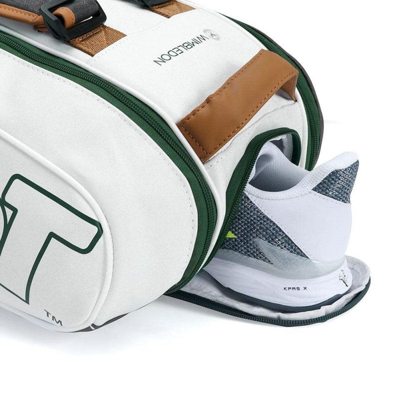 Babolat กระเป๋าเทนนิส RH6 Pure Wimbledon Tennis Bag | White/Grey ( 751218 ) - Image 22